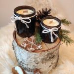 Świeczki z ekologicznego wosku sojowego w świątecznym wydaniu
